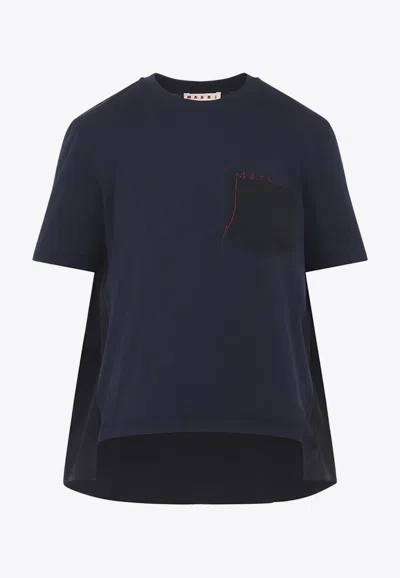 MARNI LOGO CREWNECK T-SHIRT