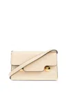 Marni Women's Logo Debossed Shoulder Bag In ニュートラル