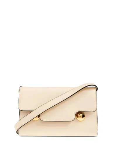 MARNI MARNI LOGO DEBOSSED SHOULDER BAG