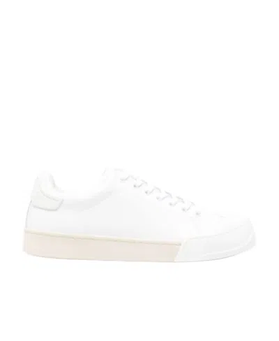 MARNI MARNI LOGO DEBOSSED LOW-TOP SNEAKERS