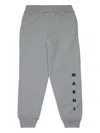 Marni Logo-detail Sweatpants In Gray