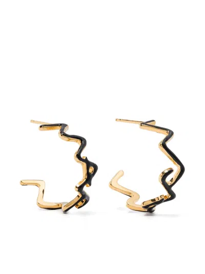 MARNI LOGO EARRINGS