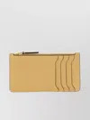 Marni Logo Embossed Card Holder With Multiple Slots In Neutral