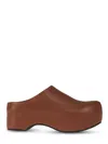Marni Chunky Platform Sabot Clog In Black