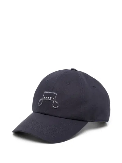 Marni Logo-embroidered Baseball Cap