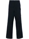 MARNI LOGO-EMBROIDERED CARGO TROUSERS