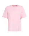 Marni Logo-embroidered Cotton T-shirt In Pink