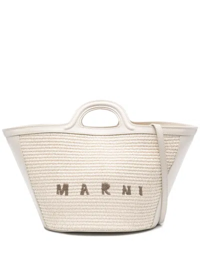 Marni Tropcalia Small Bag In White