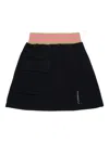 Marni Elastic Waist Skirt In Black