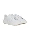 Marni Branded Leather Low Trainers In White