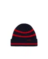 Marni Logo-embroidered Virgin-wool Beanie In Black