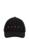 Marni Baseball Cap With Embroidered Logo