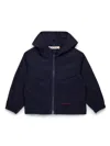 Marni Logo-embroidery Jacket In Blue