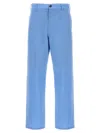 Marni Logo Embroidered Pants With Pockets And Loops