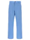 Marni Logo Embroidered Pants With Pockets And Loops