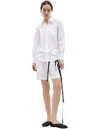 Marni Womens Lily White Brand-print Patch-pocket Cotton Shirt In White