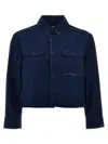 MARNI MARNI LOGO EMBROIDERY STITCHING SHIRT