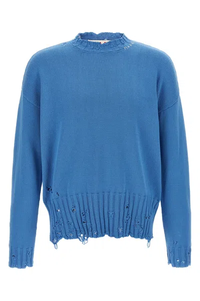MARNI LOGO EMBROIDERY SWEATER