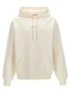 Marni Blue Hoodie With Logo On Chest For Men In White