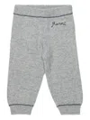 Marni Logo Joggers In Gray