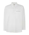 Marni White Printed Shirt In White