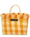 Marni Logo Mini Canvas Tote