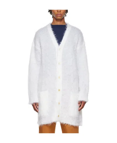 MARNI LOGO MOHAIR CARDIGAN