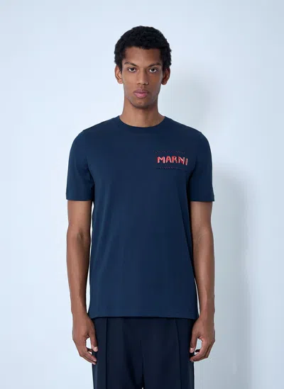 MARNI LOGO MOTIF T-SHIRT