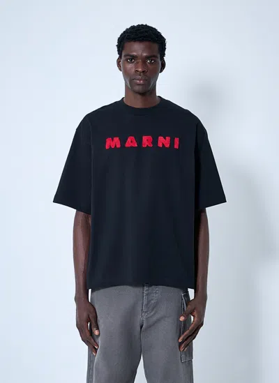 MARNI LOGO MOTIF T-SHIRT