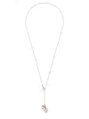 Marni Link Chain Pendant Necklace Polished Finish