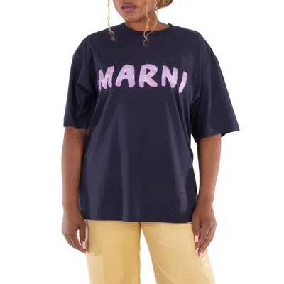 MARNI LOGO ORGANIC COTTON T-SHIRT