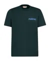 Marni Green Patch T-shirt In Green