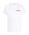 Marni Logo Patch Crewneck T-shirt In White
