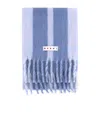 Marni Wool Scarf In Blue