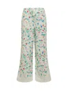 Marni Logo Patch Motif Printed Pants