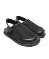 Marni Logo-patch Sandals In Black