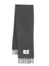 Marni Sciarpa Con Applicazione In Grey