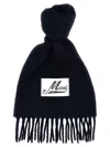 Marni Midnight Blue Alpaca Blend Scarf