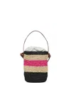 Marni Logo-patch Shoulder Bag In Multi