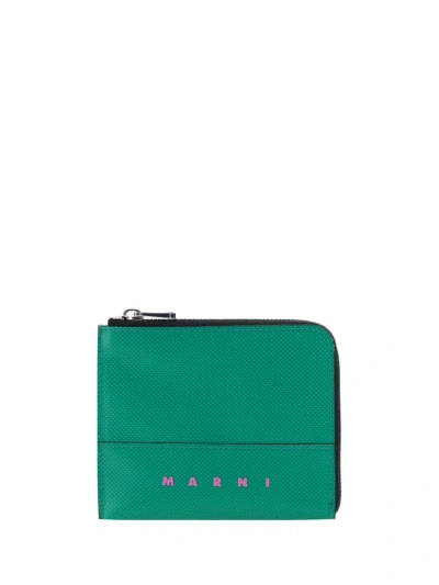 Marni Wallet In Green