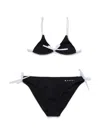 Marni Logo-print Bikini In Black
