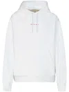 Marni Cotton Sweatshirt With Frontal Print In White
