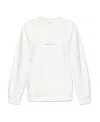 Marni Logo-print Cotton Sweatshirt In White