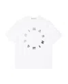 Marni Logo-print Cotton T-shirt In White