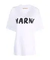 Marni Oversized Logo T In White