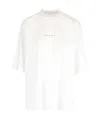 Marni White Cotton Knit T-shirts And Polos In White