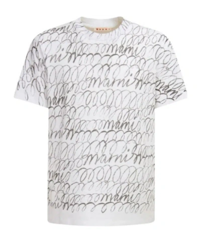 Marni T-shirt In White