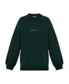 Marni Logo-print Crewneck Sweatshirt In Black