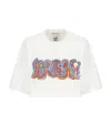 Marni Logo-print Cropped T-shirt In White