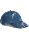 Marni Logo-print Denim Baseball Cap In Blue